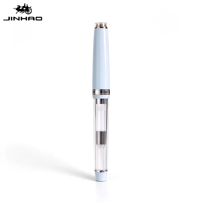 Jinhao 82  Fountain Pen Sugar Water Series Macaron Transparent Barrel EF/F Nib School & Office Stationery