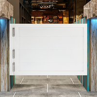 High-Quality Solid Wood Partition Door with Double-Swing Hinges, Practical for Room Division, Easy Assembly, and Ideal for Any