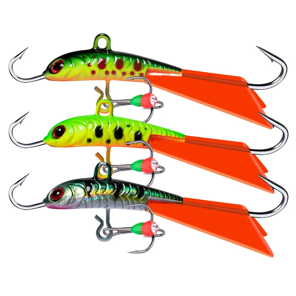 Goture New Style Ice Fishing Lure Balancers Professional Winter Jig Wobblers 5 Type to choose Bait for Trout Bass Pike Carp