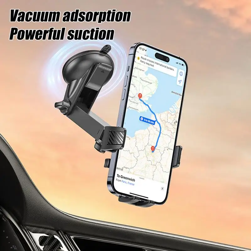 

Dashboard Phone Car Mount Suction Cup Car Phone Holder Dashboard Smartphone Bracket With Suction Cup Cradle For Automobile