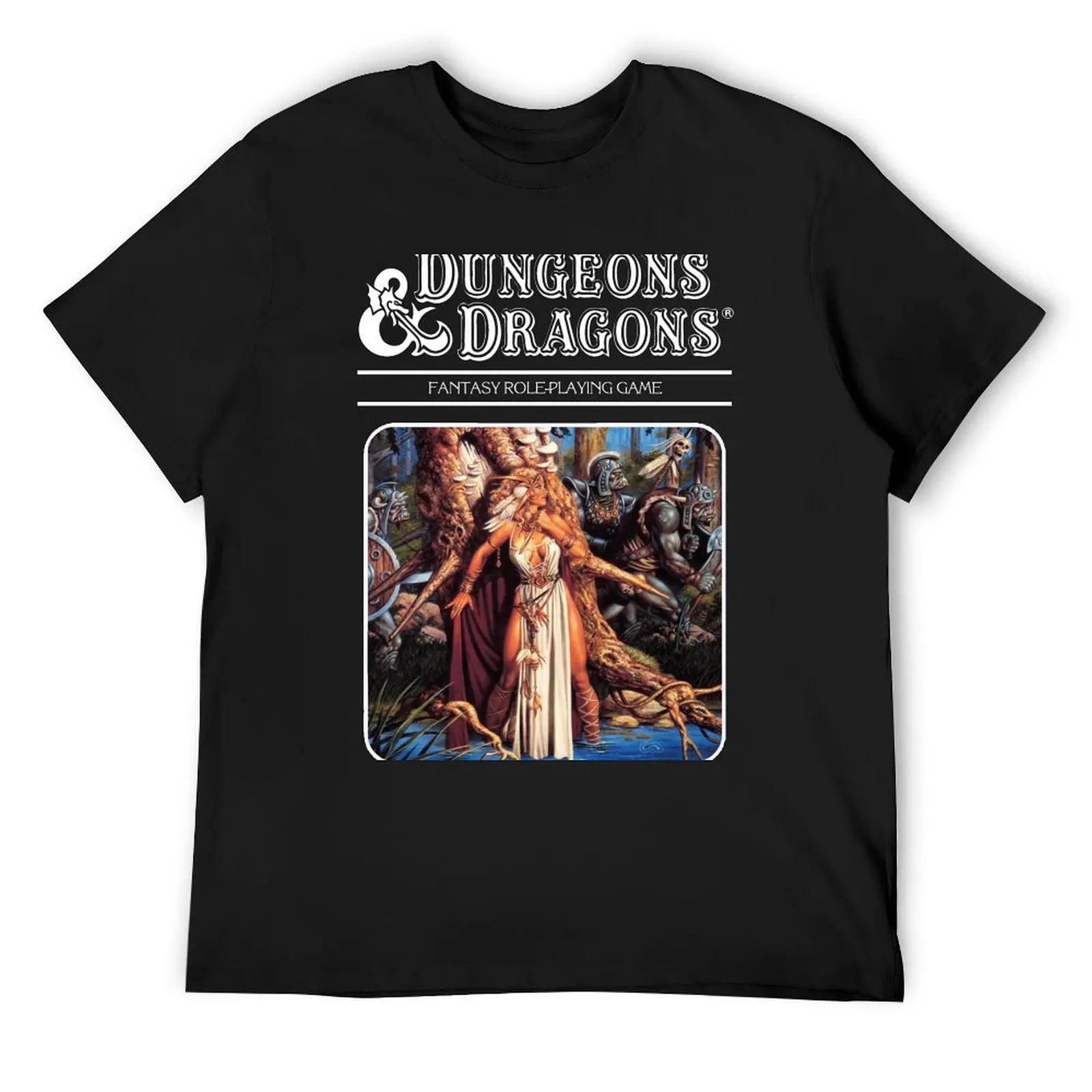 Dungeons & Dragons Legacy of Blood Module Artwork T-Shirt Personalized t-shirt blue archive clothes clothing for men