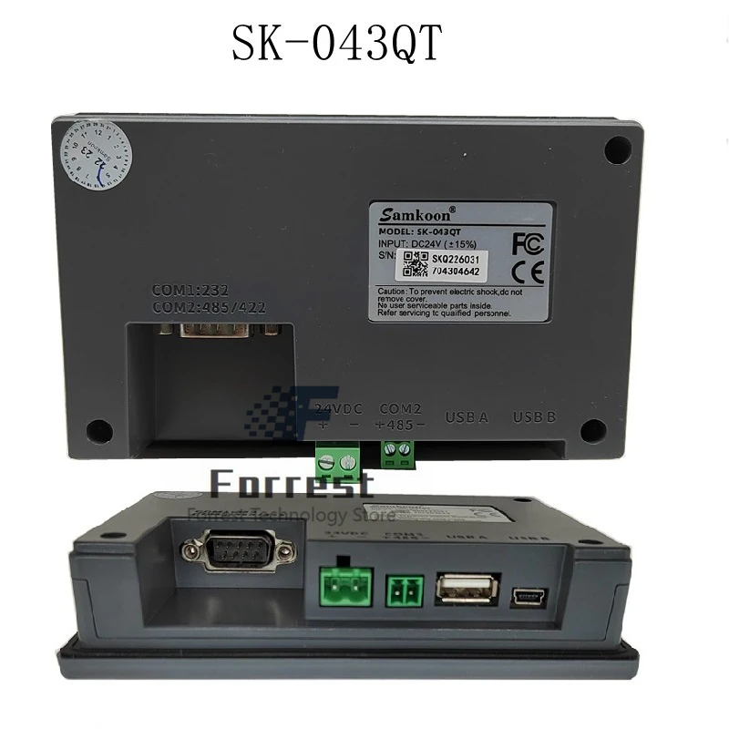 Samkoon SK-043QT SK-043QS SK-043QE EA-043A sk-043TE หน้าจอสัมผัสขนาด4.3นิ้ว HMI