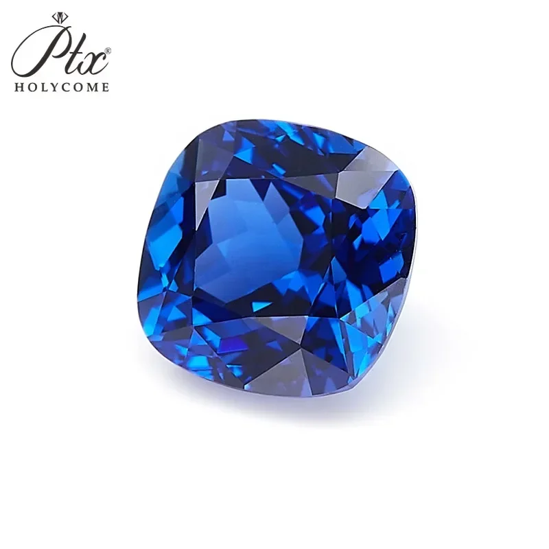 

Brilliant Cushion Hot Sale Natural Lab Grown Sapphire Moissanite VVS1 AGL Certificated Diamond Beads Jewelry Making Charms