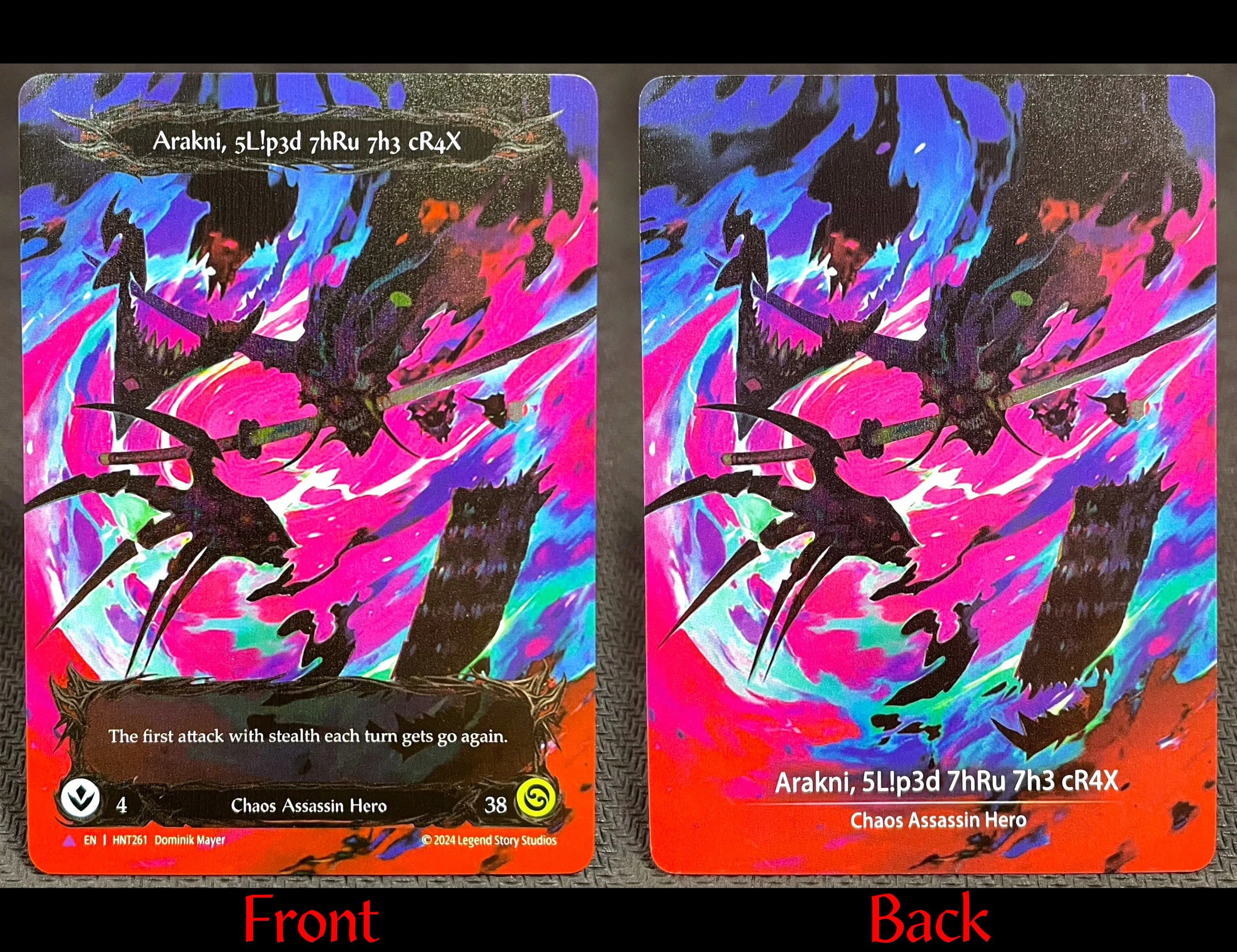 FAB Cold Foil Proxy Cards Crown of Providence Fantasy TCG