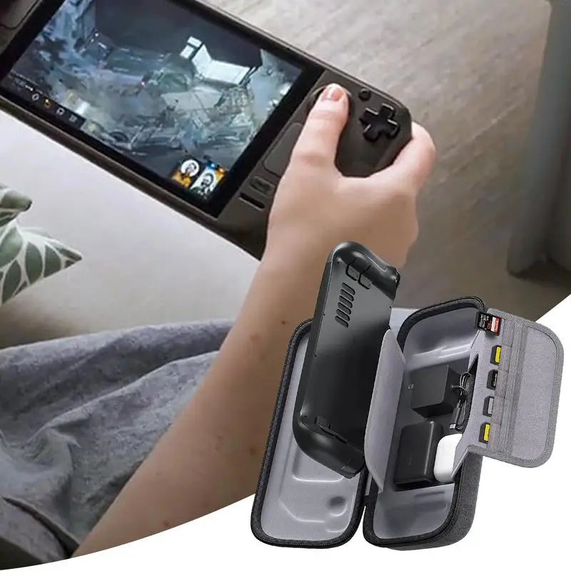 Saco de armazenamento de casca dura bolsa para vapor deck anfitrião portátil bolsa de viagem bolsa organizador