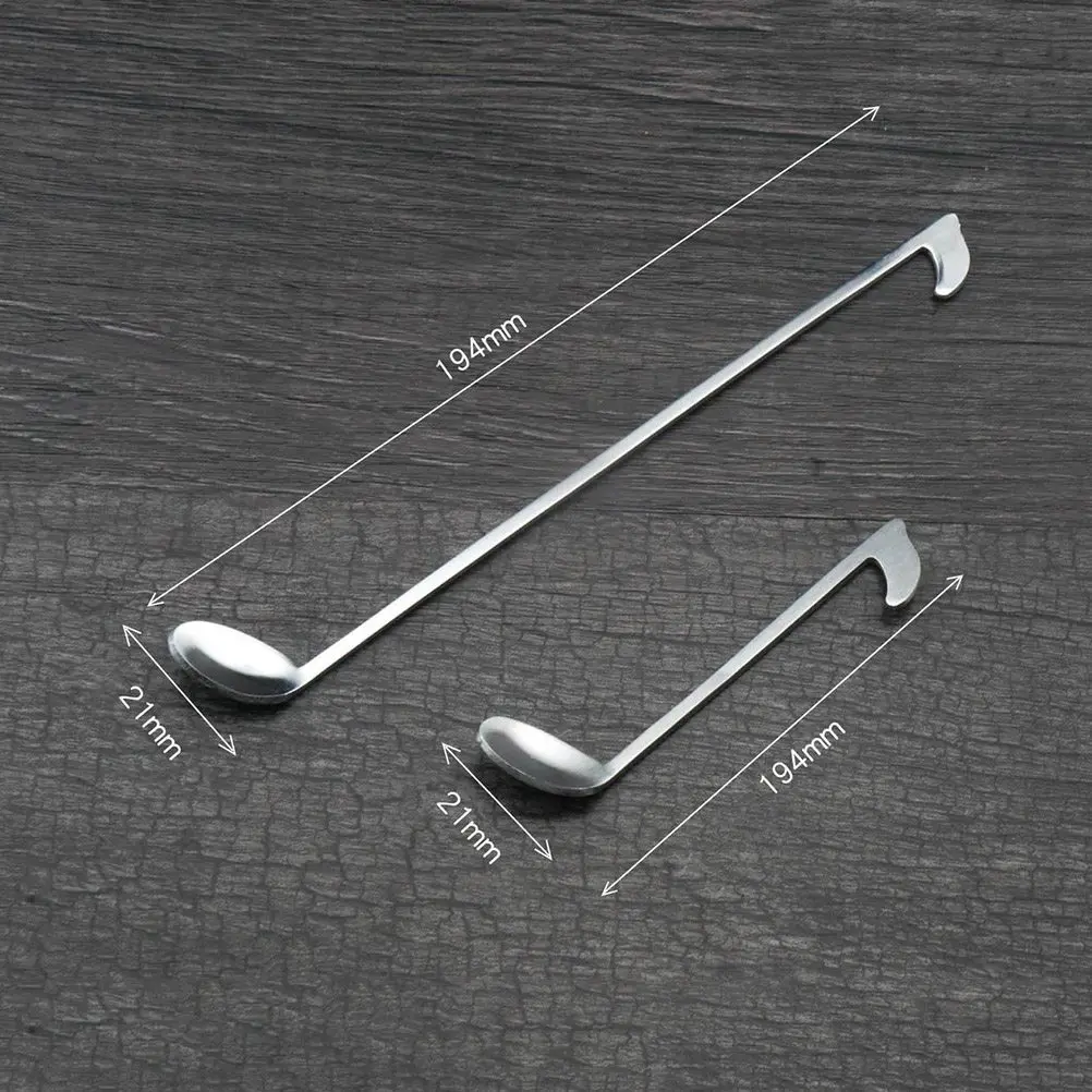 Stainless Steel Musical Note Coffee Spoon 430 Food Grade Portable Light Weight Tea Spoon for Mug Cup Dessert Cake Ice Cream Bar