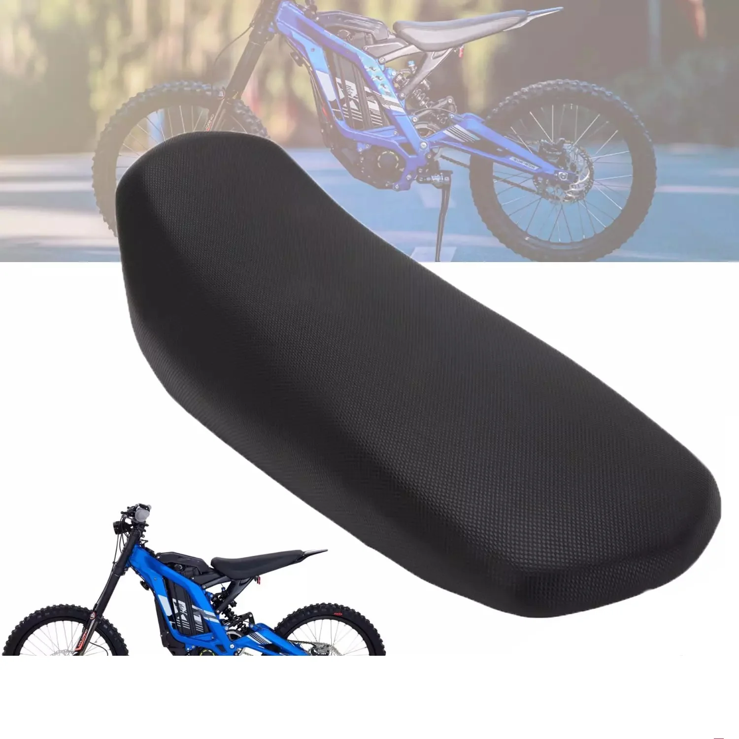 

Кожаное комфортное сиденье Surron для электровелосипеда (заднее)