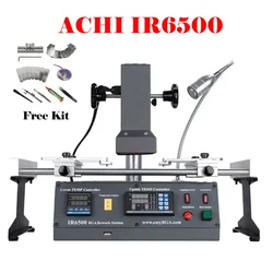 Achi ir 6500 v2 infrared bga soldering rework station kit for ps3 ps4 xbox chip pcb repairing usb port upgrade from ir6000