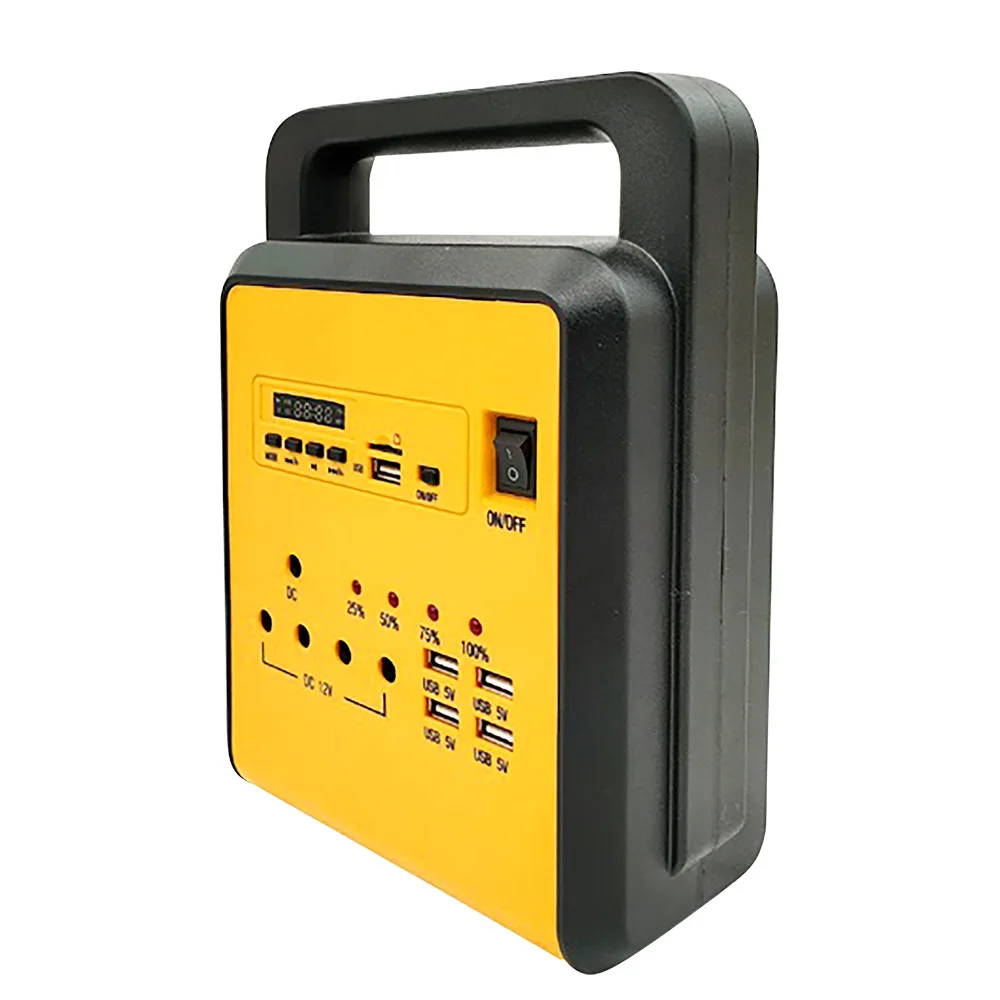 Portable 10w small solar lighting power generation system outdoor indoor