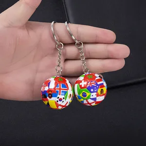 Flag -Fußball -Schlüsselbund für Fans, der Fußballverein des Country -Fußballs, Kettenketten, Memory, Bag -Anhänger, Accessoires präsent, Mode neu 10 Hauptverkäufe Kinderkleidung - №8