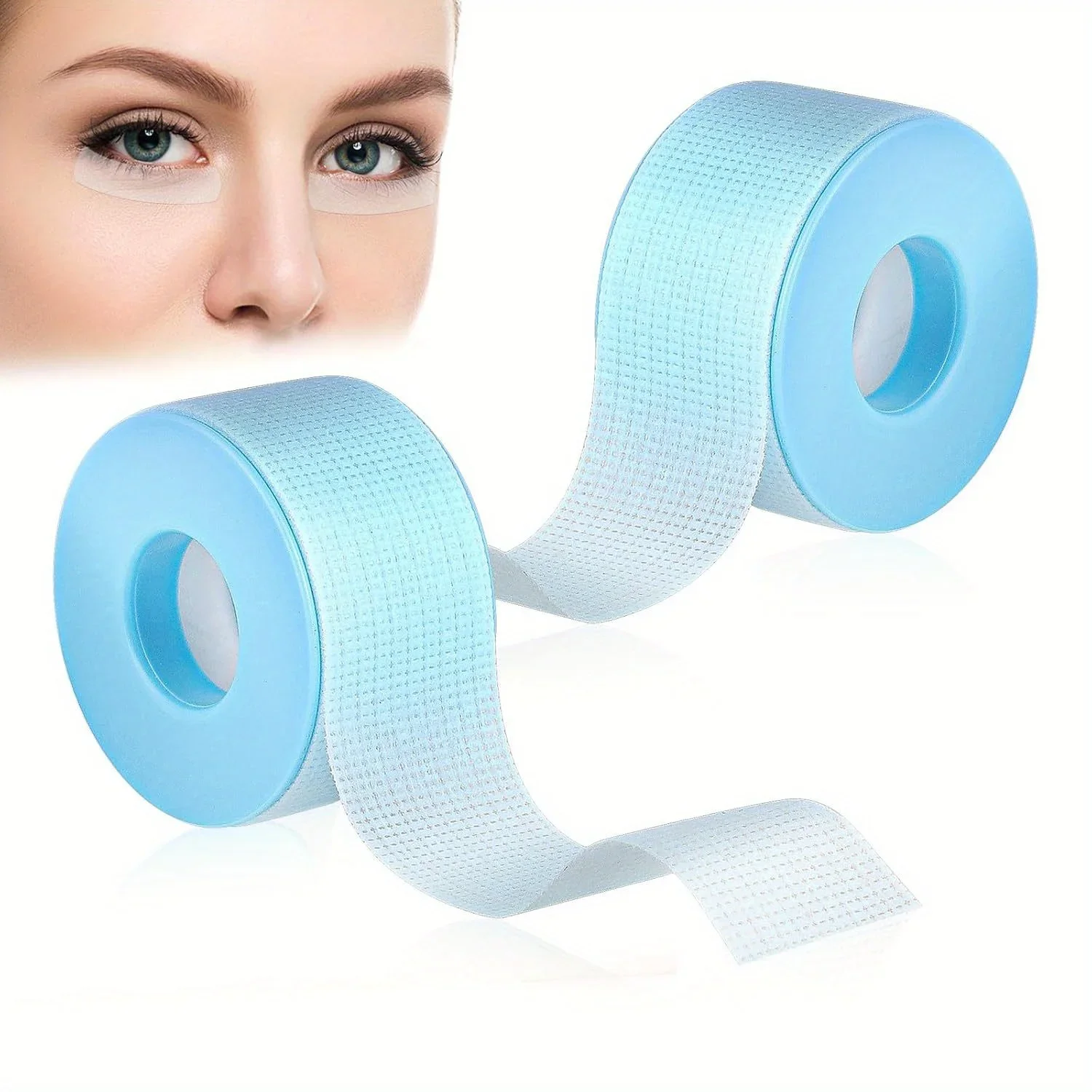 Lash Tape for Eyelash Extensions, Breathable Eyelash Tape Extensions Adhesive Microporous Lash Extension Tapes Sensitive Skin