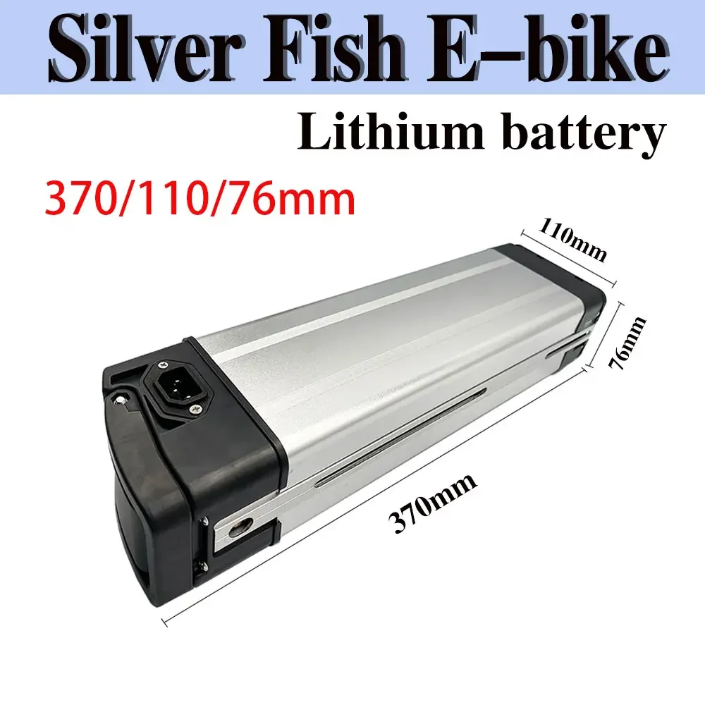 Full Capacity Power 18650 Lithium Battery, Battery Pack Suitable for Silver Fish, 2000W, Air Fast Shipping, 36V, 20ah-60ah