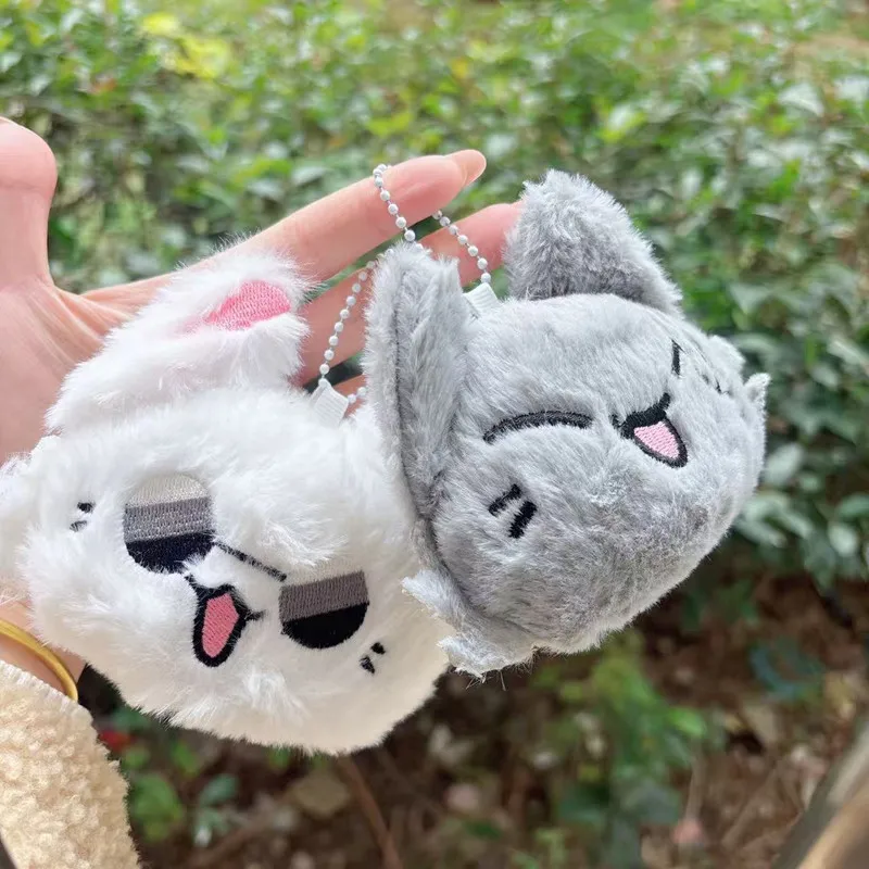 Anime Keychain Geto Suguru and Satoru Gojo Plush Cosplay Doll Pendant Keyrings Accessories Key Chains Fans Gifts