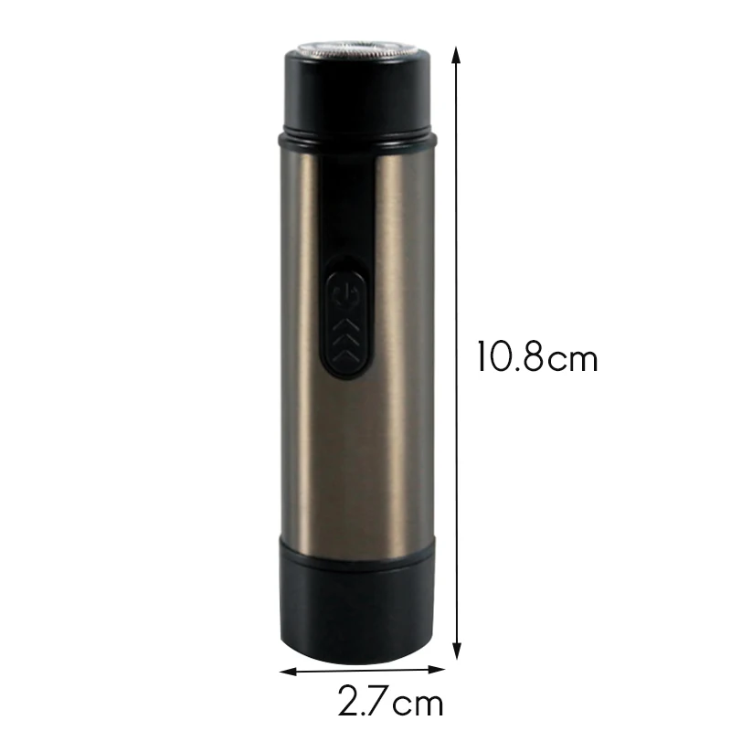 A01V-電気シェーバー男性用かみそり夏旅行脱毛器乾電池ドライブ男の毛ツール脚ボディ