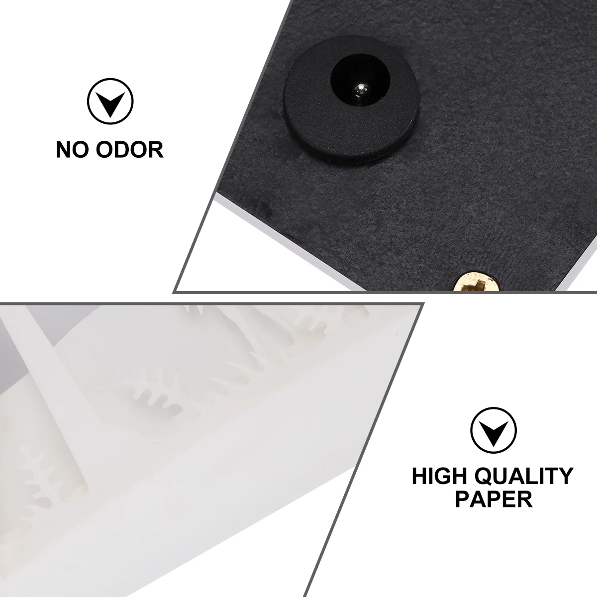 

3D Paper Carving Square White Retro Hanging Indoor Decorative Light Night Paper Cutting Box Light