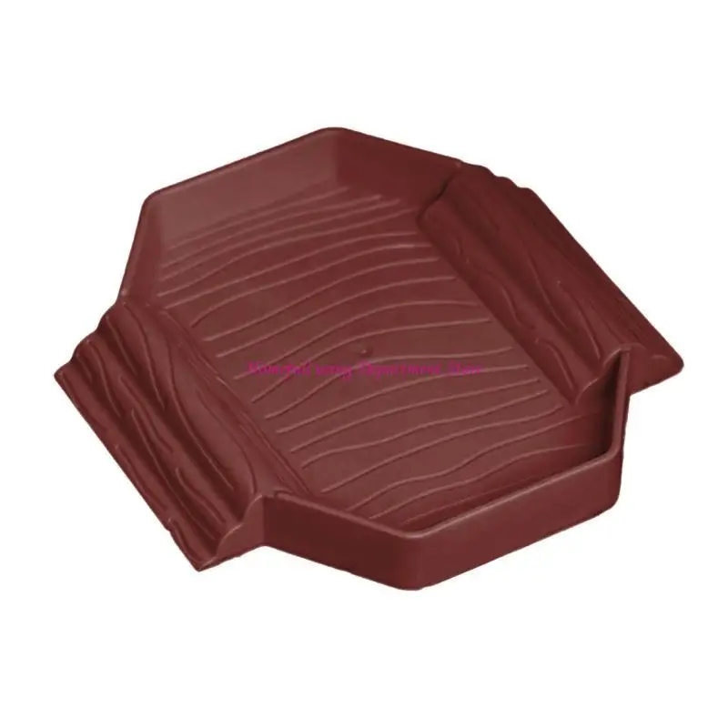 

Small Plastic Turtles Spa Bowl Hygienic Easy Cleaning Design Multipurpose Use Water Basin For Baby Turtles And Reptiles