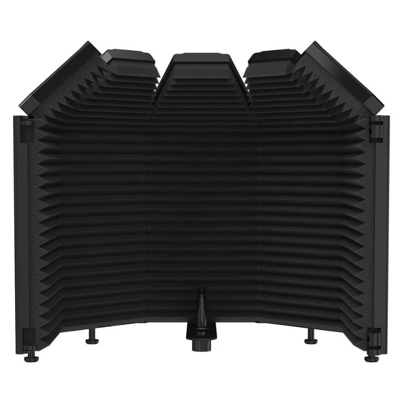 

Recording studio microphone Sound insulation cover Foldable condenser microphone holder Sound-absorbing windshieldeduction