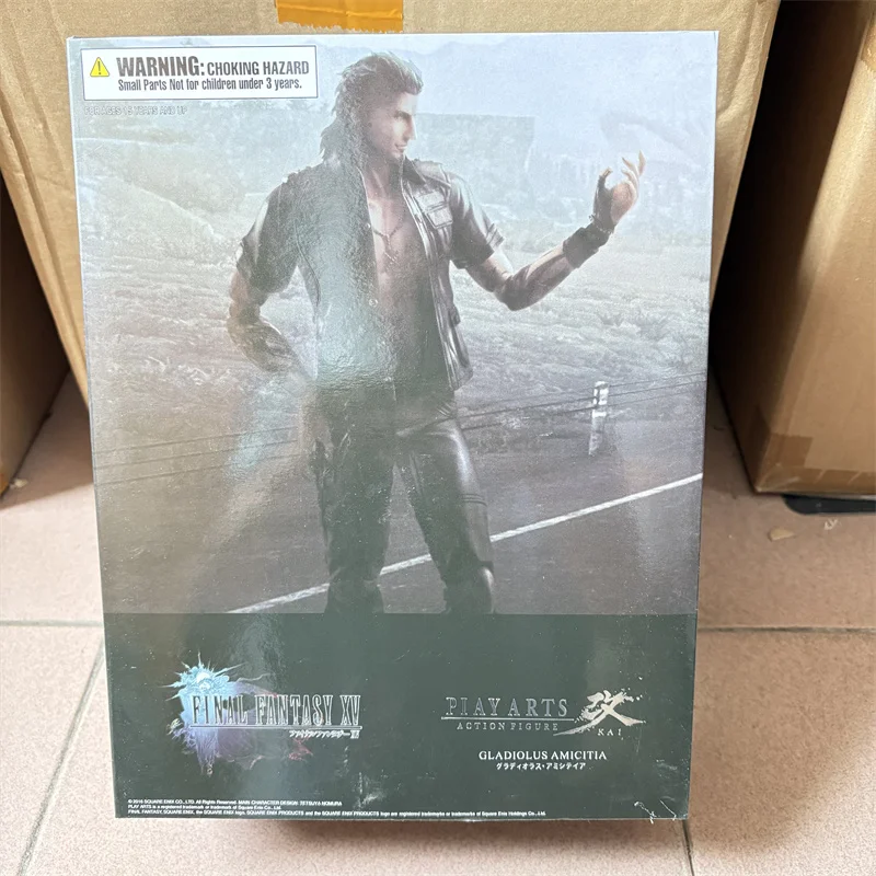 

PLAY ARTS XV Gladiolus Amicitia Action Figure Collection Model Toys Doll Joint Movable Bookshelf Room Decoration Gifts 27cm