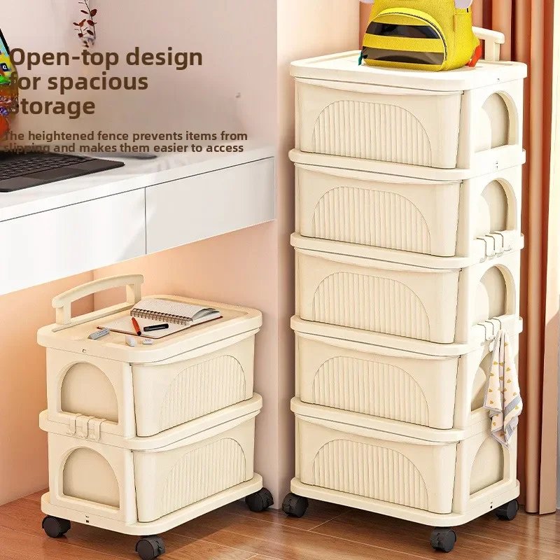 Organizer Chest Drawer Living Room Cabinets Storage Cabinet Rolling Cart Storage Cabinet Multi Layer Bedroom Dustproof