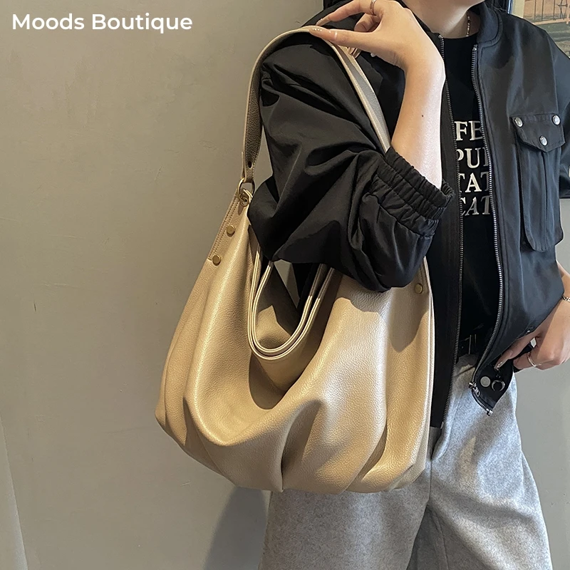 

сумка через плечо сумка женская большая MOODS винтажные большие сумки на плечо для женщин из мягкой искусственной кожи, большие вместительные сумки-шопперы, осень 2024, последние сумки для поездок на работу