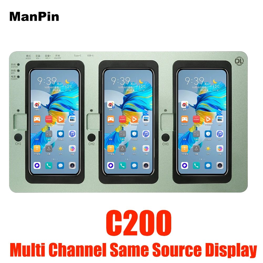 

C200 Multi Same Source Экранное устройство OLED DFT TFT Сенсорная яркость Цветное соотношение сравните для iPhone 15 14 12 Ремонт