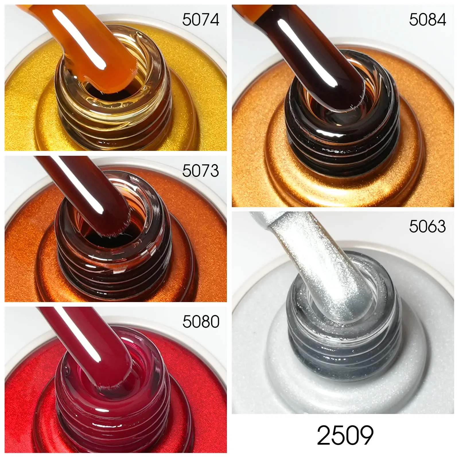 

10ml*2/3/5pcs Kit Venalisa Round Shape Brush Gel Nail Polish Kit Autumn Color Nails Hema TPO Free Ultra Glossy Diamond Top Coat
