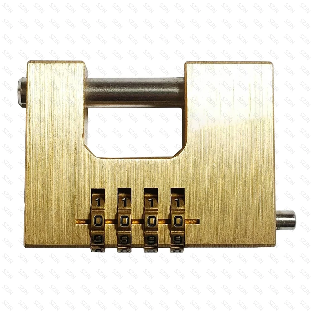 Lucchetto con password impermeabile Lucchetto di sicurezza pesante a forma di De utilizzato nei garage, armadietti, cancelli e serrature di protezione del magazzino