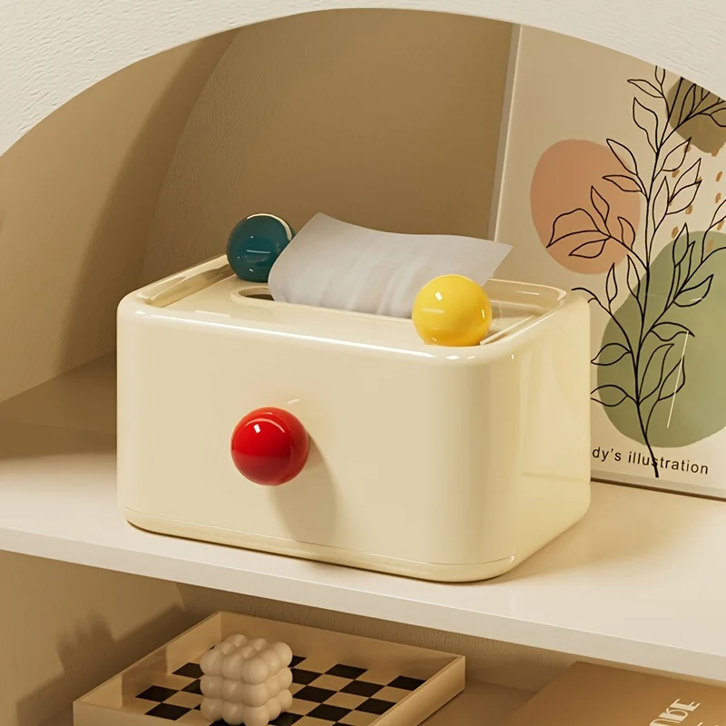 

Dopamine Tissue Box Creative Living Room Table Storage Cute Napkin Holder