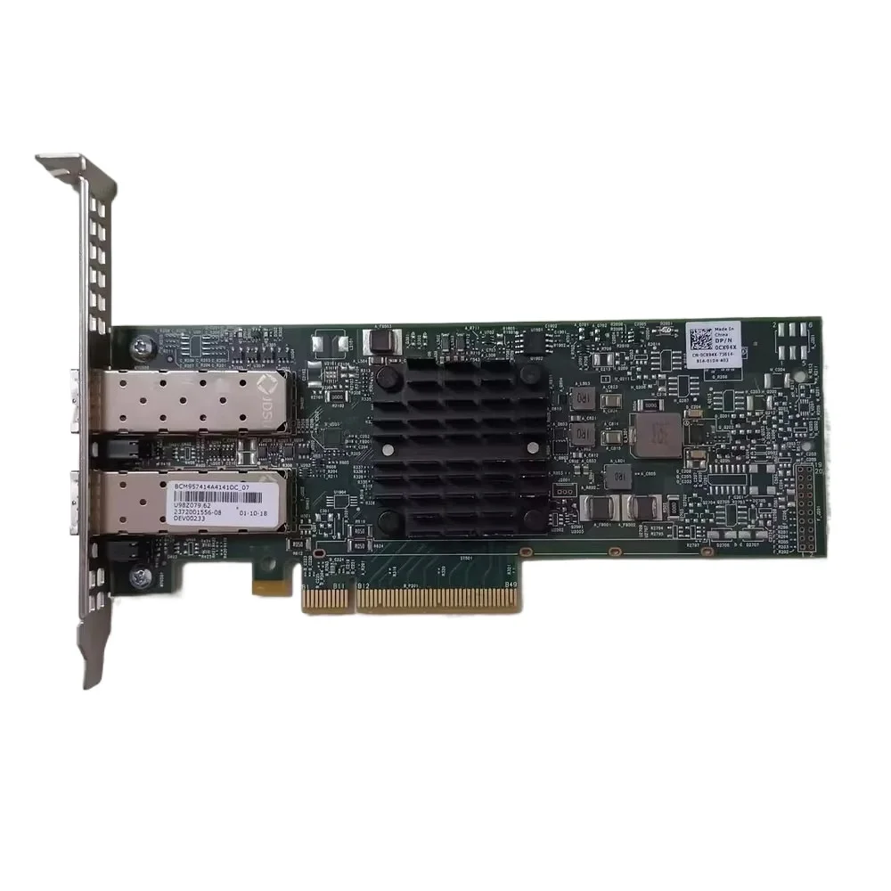 10G 25G Dual Port SFP+ Optical NIC, BCM57414 RDMA Ethernet Network Adapter, PCIe x8 Low Profile Server Card