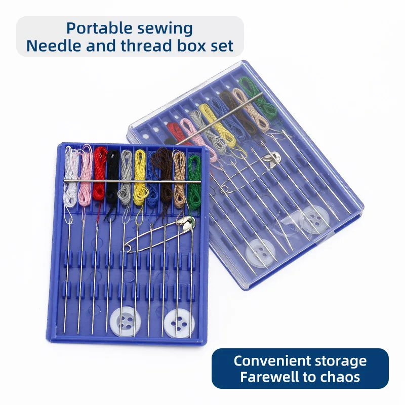 Hotel Travel Homestay Home DIY Disposable Needle and Thread Kit Mini Set Portable Independent Packaging