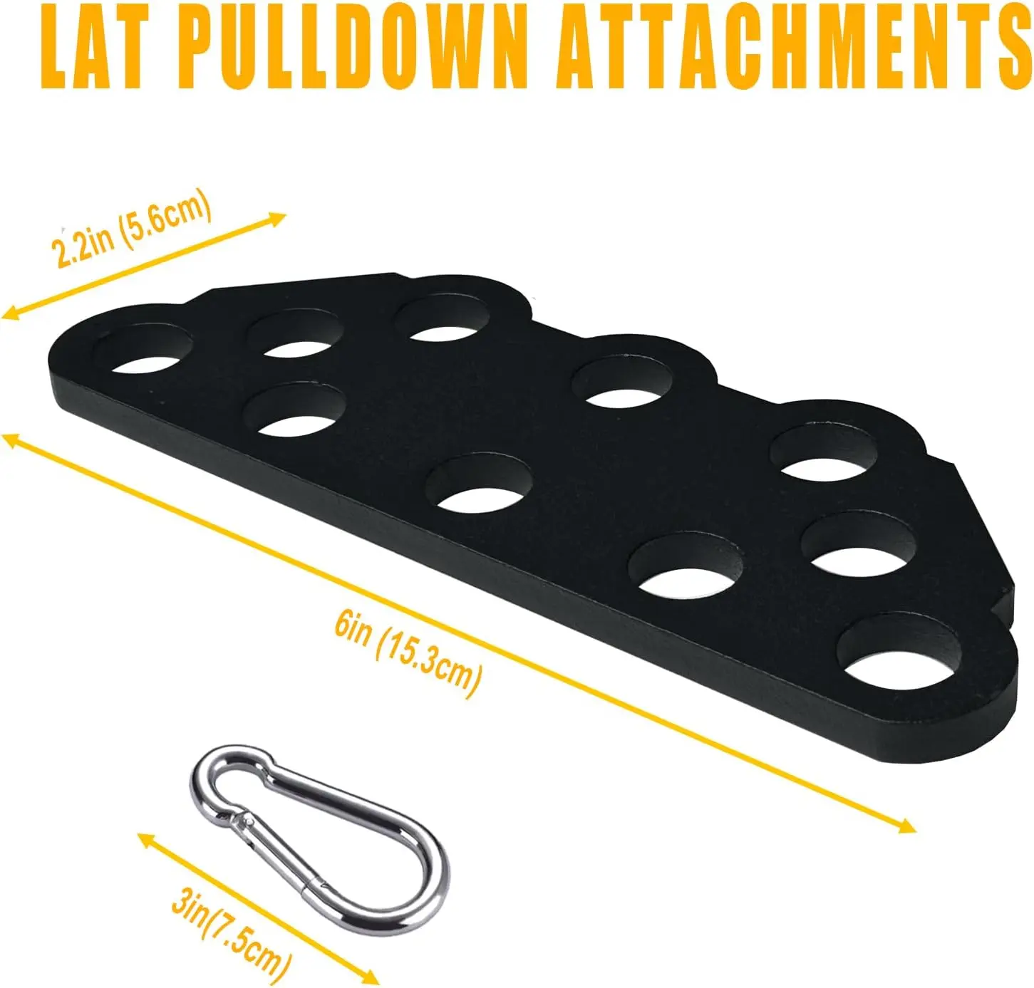 Durable and porous design essential for gyms, connecting handle accessories