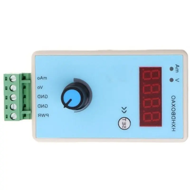 Generador de Señales FEDI, Simulador Analógico de Corriente y Voltaje Ajustable, Fuente de Señal de Salida de 0-10V/2-10V 0-20Ma/4-20Ma