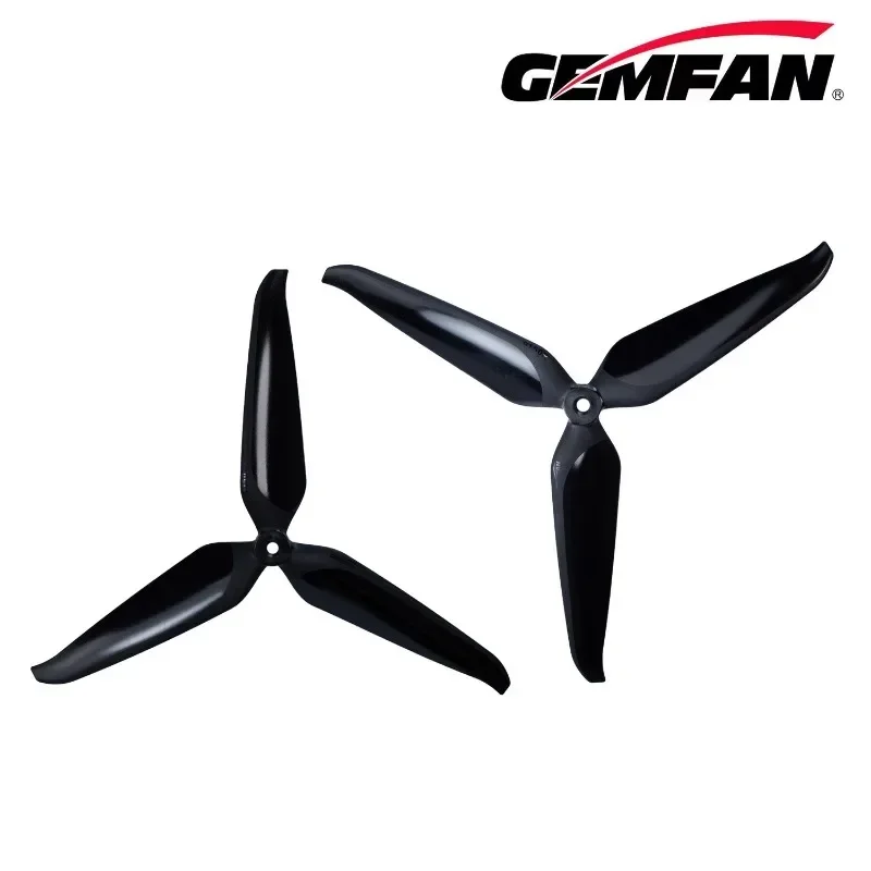 Gemfan 9150 hélice de fibra de vidrio de nailon de 3 aspas de 9 pulgadas optimizada para rendimiento de drones FPV de gran altitud 2 pares de herramientas RC