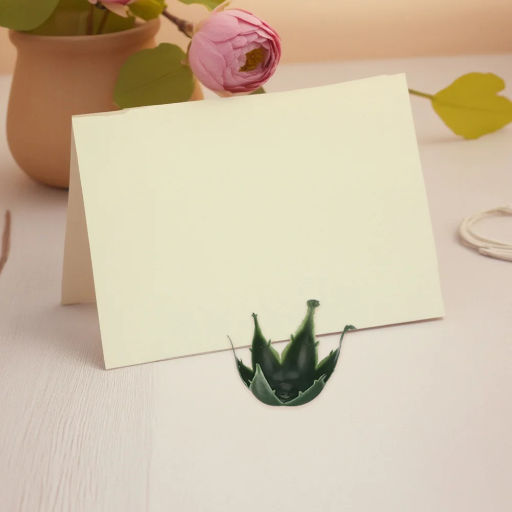 

250 Pcs Artificial Flower Sepal for Rose Calyx DIY Flowers Accessories Base Part Materials