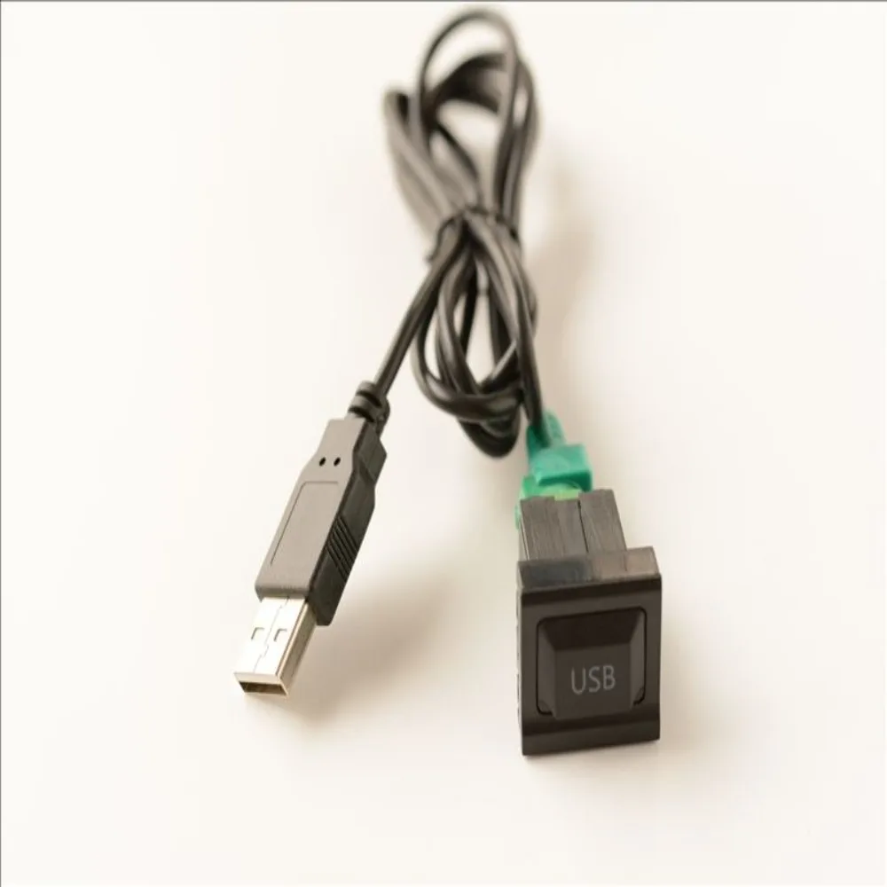 Practical ABS USB Audio Cable Compact Size Light Weight CD Player Cable Plug and Play Usb Audio Adapter For Car Audio