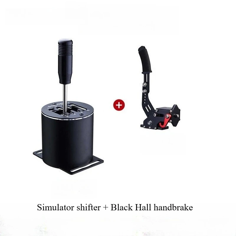 SIMSONN Sim Racing Combo H Gear Shifter&Handbrake USB Linear Hand Brake H-Pattern Shifter For DiRT Rally PC Racing Simulator