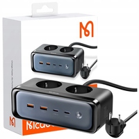 MCDODO NETWORK CHARGER POWER LETTER GAN TYPE C 6X USB-C USB AC 70W