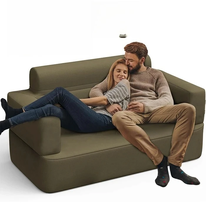 Air Sofa Set Furniture Inflating 2-3 People Use Sofa Suitable for Outdoor Inflatable Sofa