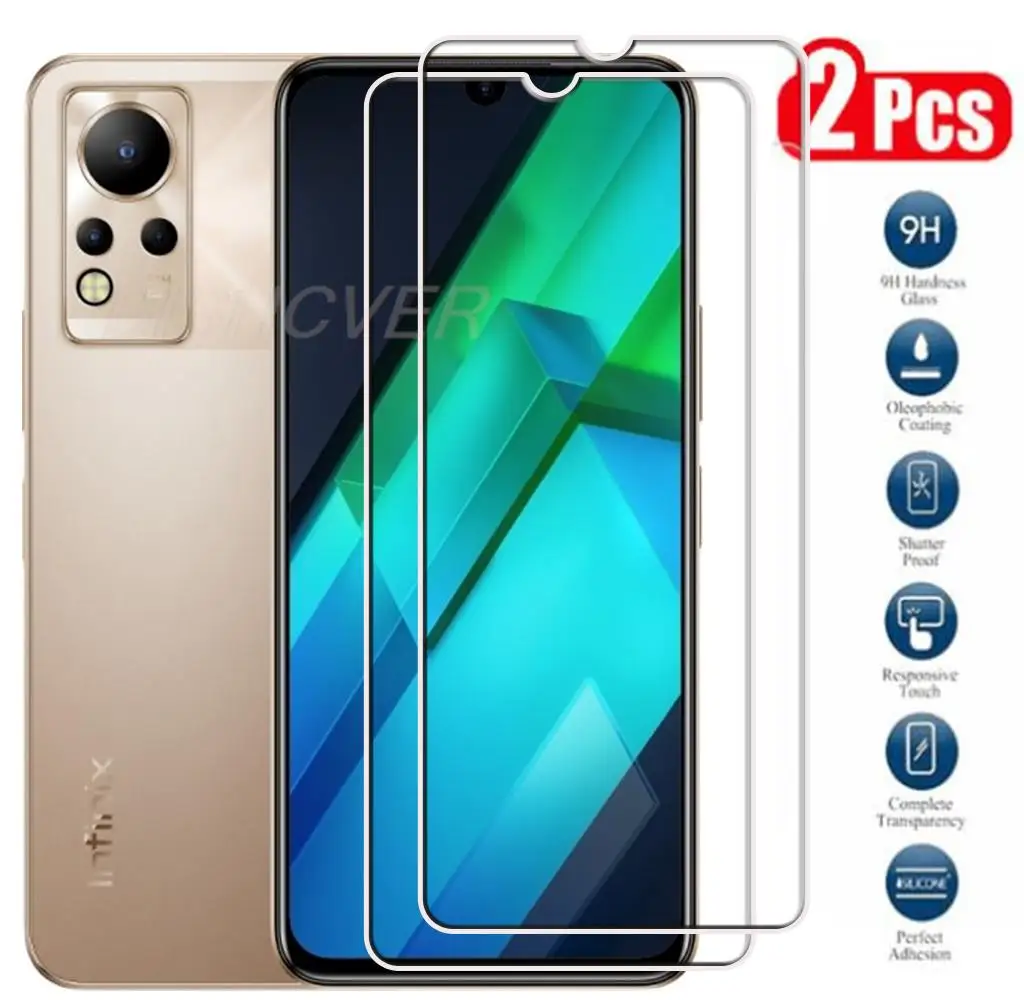 Gehärtetes Glas für Infinix Note 12 g88 6.7 "Schutz folie Displays chutz folie auf Note12 x663 x663c x663d Telefon glas