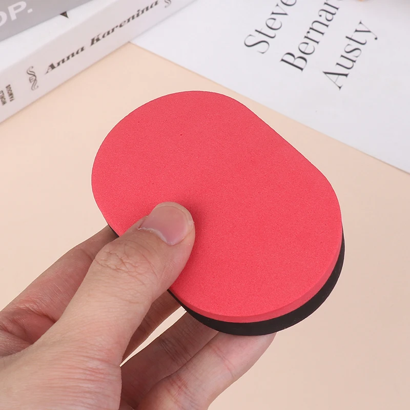 1Pc Portable Red Table Tennis Racket Cleaner Dust Remover Pong Paddle Rubber Sponge Eraser Wipes Tool For Paddles