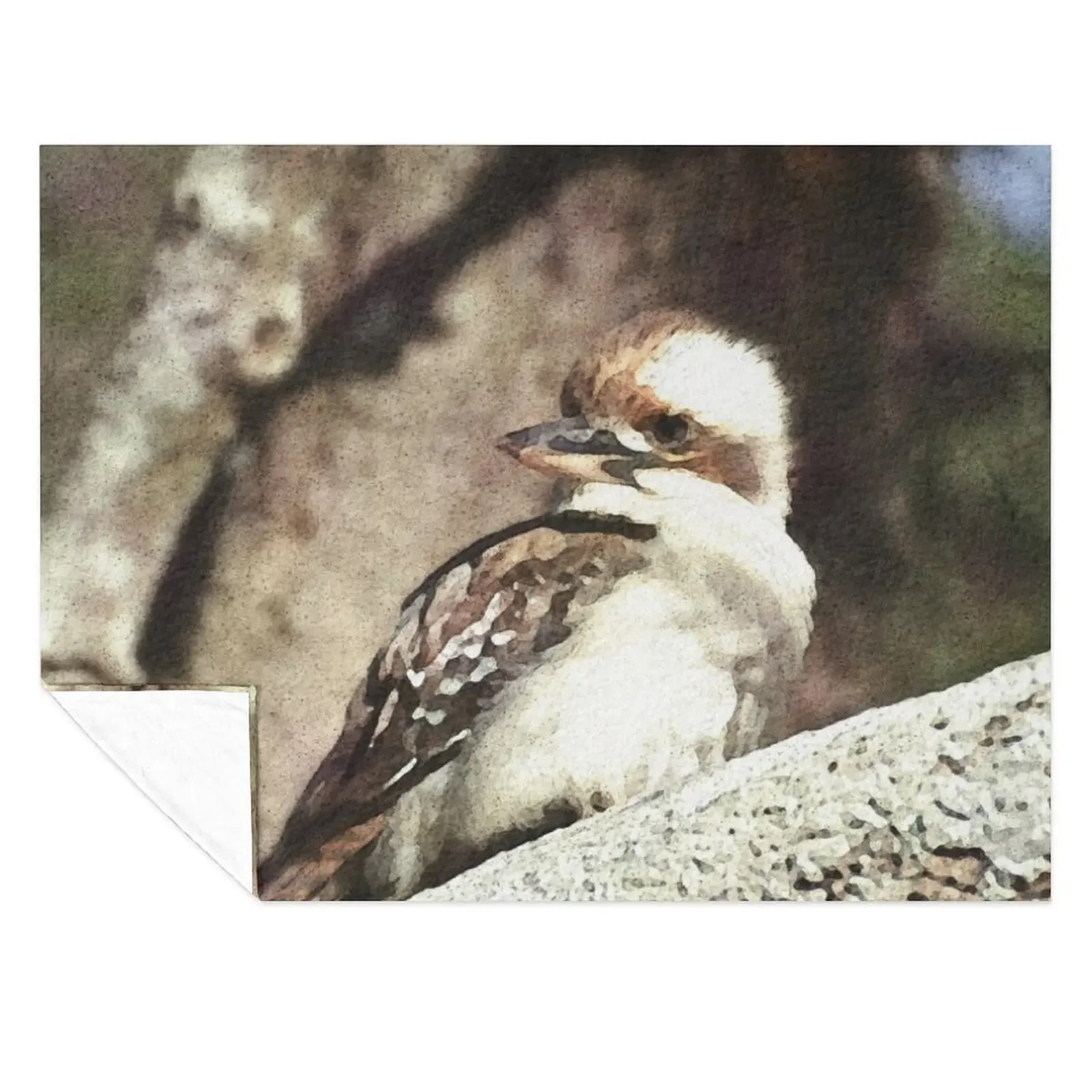 

Australian Kookaburra Bird Throw Blanket Bed Bed Fashionable Thin Bed linens Blankets