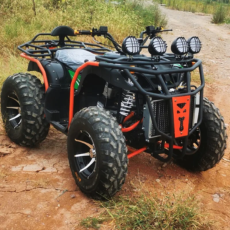 New 4-drive All Terrain ATV 350CC Automatic Fuel Mountain Off-road Vehicle