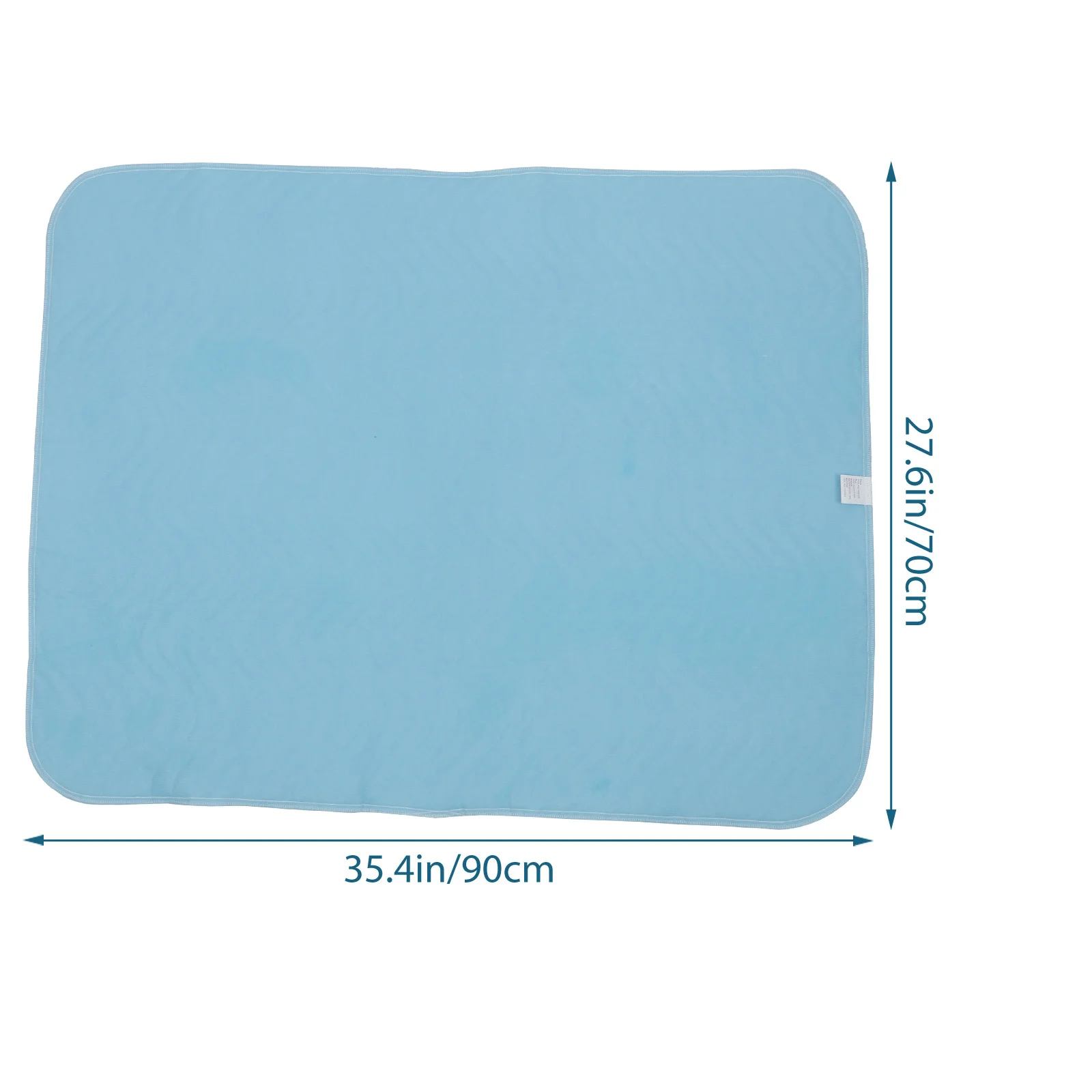 1 قطعة وسادة سرير مقاومة للماء قابلة لإعادة الاستخدام قابل للغسل الكبار حفاضات حصيرة لكبار السن النساء الحيض استخدام خفيفة الوزن طوي تغيير وسادة #5