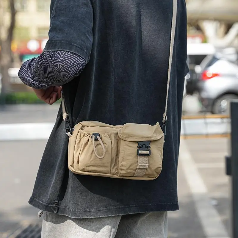 

ex Lightweight Slant Cross Sports Bag Casual Faion Korean Sle Multi-Functional oulder Bag for Men And Women