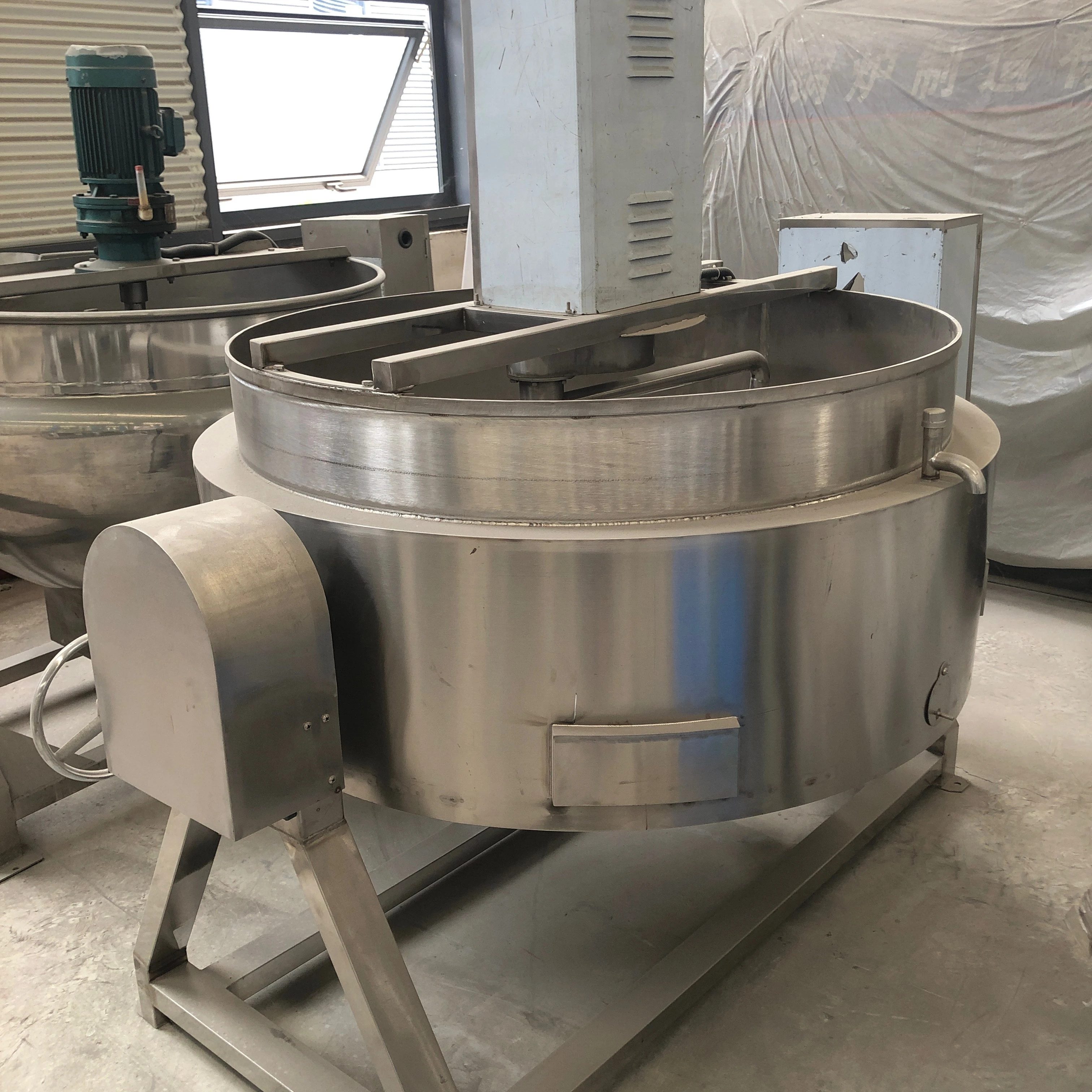 Cassava Processing Single Equipment For Garri Production Stainless Garri Frying Machine Gari Fryer Available In Nigeria