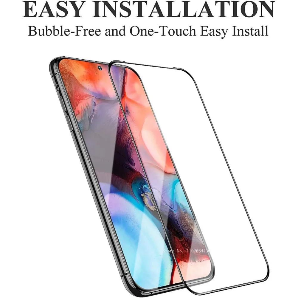 1-2 Pcs 9D Tempered Glass for Samsung A10S A20 A30 A80 A90 A21 A51 A71 A22 5G A32 A42 A52 4G Full Cover Screen Protector Glass