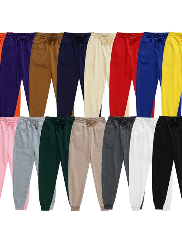 

Men's Color Sports Casual Pants Elastic Waist Baggy Fit Polyester Fiber Comfortable Breathable Leisure Trousers