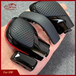 Shift Knob Gear Side Cover Suitable DSG Logo For Volkswagen Golf 6 7 R GTI Passat B7 B8 CC R20 Jetta MK6 GLI Car Accessories