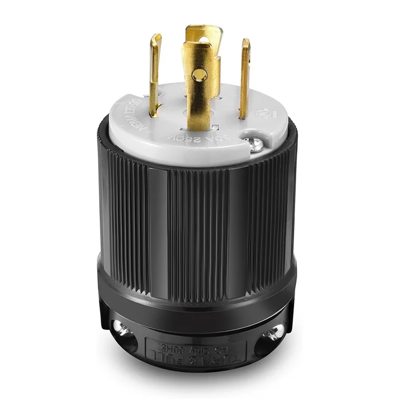 

COSW-NEMA L15-30P/30C 30 А переменного тока 250 В штекер/гнездовой разъем, функция поворотной блокировки, 3-полюсное 4-проводное заземление для безопасности