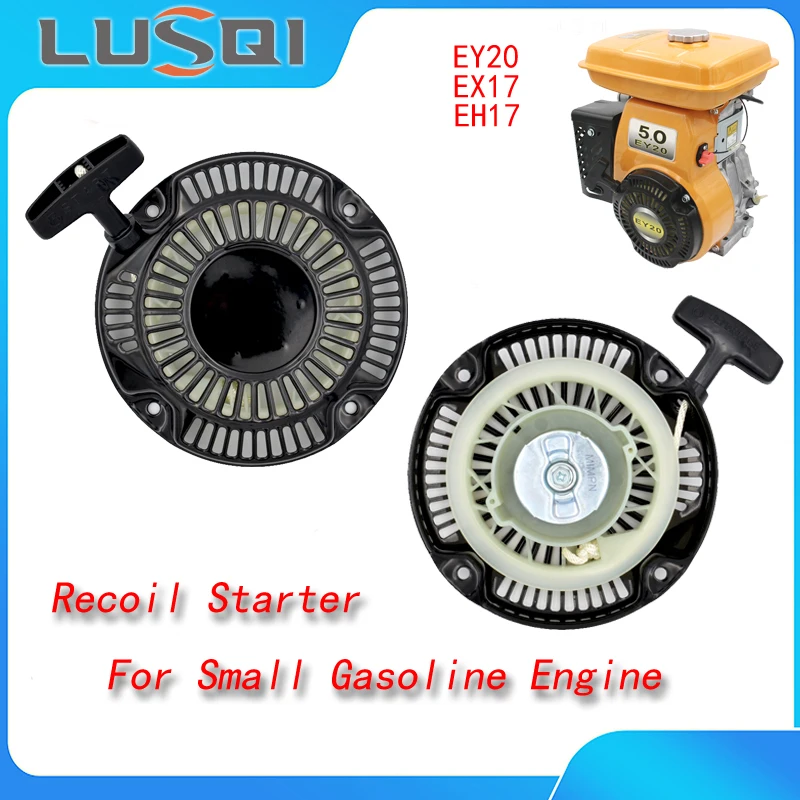 

LUSQI Recoil Starter Alternator Lawn Mower Gasoline Engine Start Repair Part Fit Subaru Robin EX17 EH17 EY17 EY-20 EH12 3.6HP